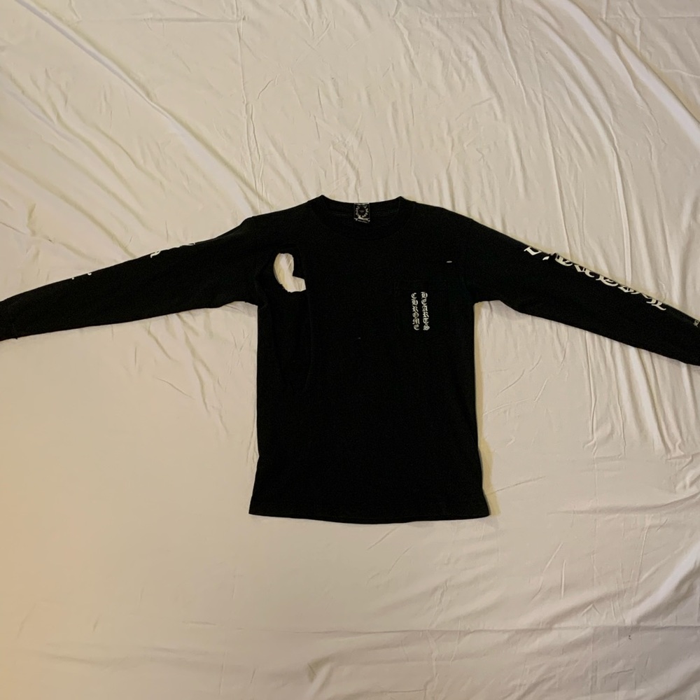 Chrome Hearts Long Sleeve M Black T-Shirt